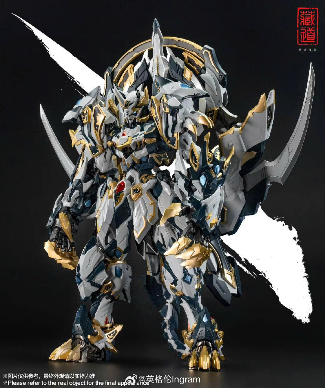 Mô Hình Diecast đã được lắp sẵn CD-02 Bạch Hổ – Cangdao Toys