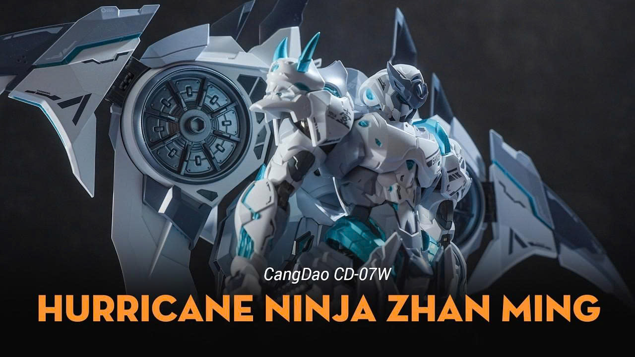 Mô Hình Metal Build CD07W Ninja ChouChou White Phantom Cang Dao