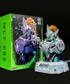 Tượng Đầu Mecha Moshow MCT-E02 Knight Bust 32W GaN Fast Charger Chính Hãng