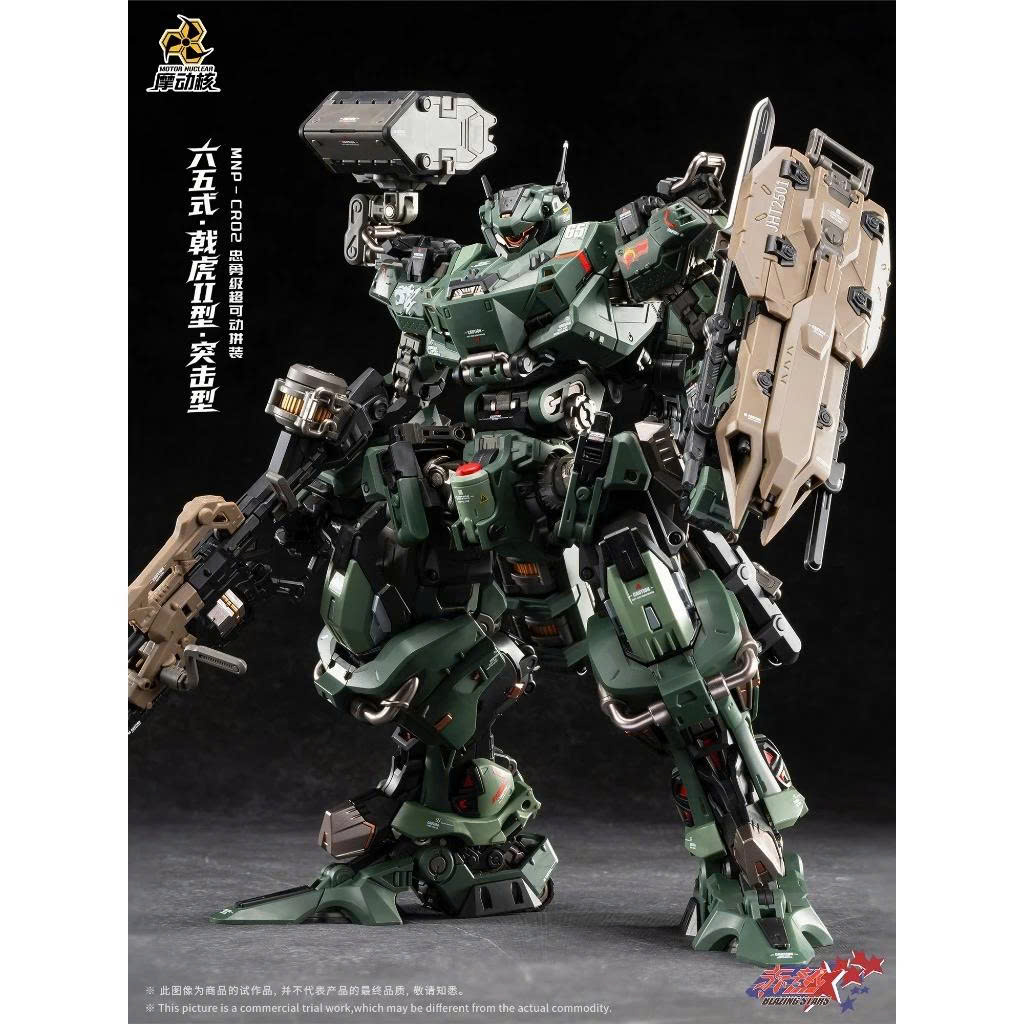 Mô Hình Motor Nuclear MNP-CR02A Type 65 JiHu Mark II Assault Type Blazing Stars Model Kit Hợp Kim Cao Cấp Chính Hãng